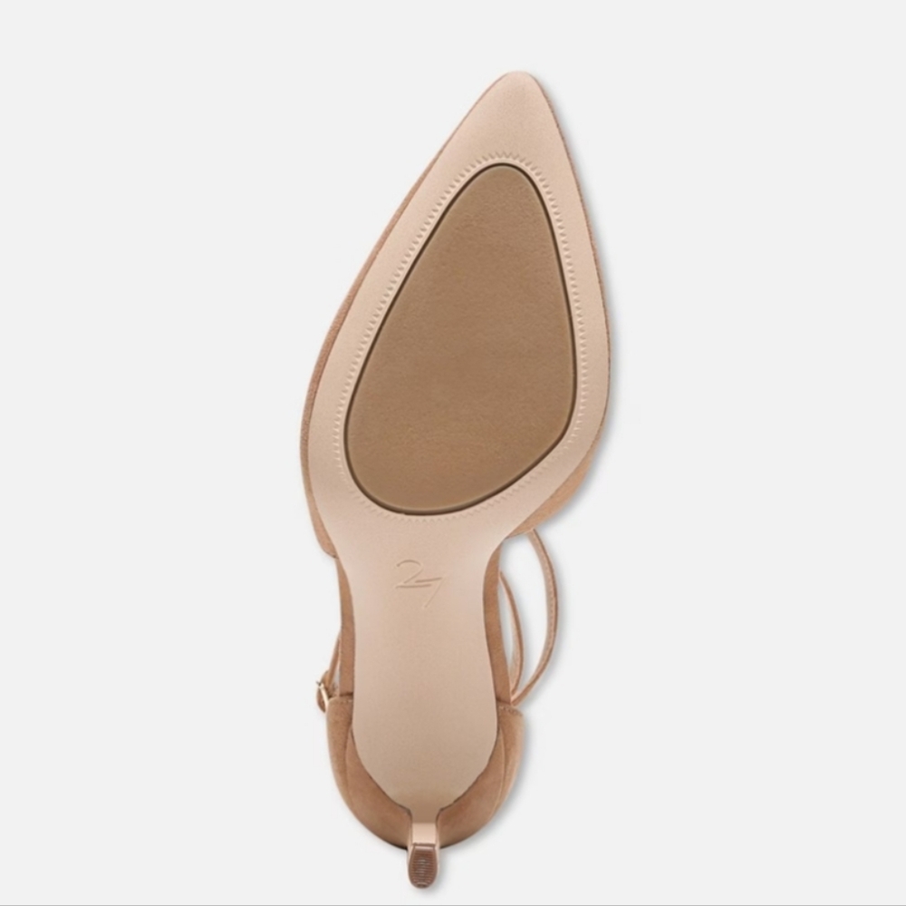 Naturalizer Edit Abilyn Pump Taupe Suede Brand NEW - Picture 2 of 6